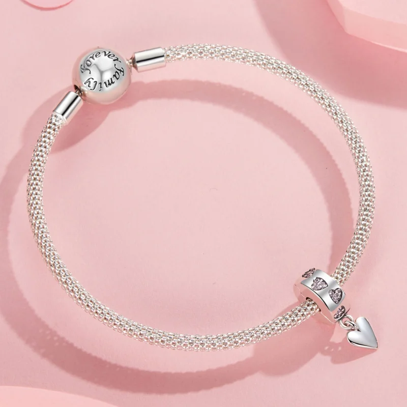 (obrázek pro) Silikonová spona PANDORA Style Smart Heart - SCC2694 - Zobrazit 5