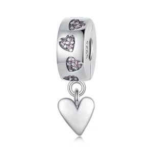 (obrázek pro) Silikonová spona PANDORA Style Smart Heart - SCC2694