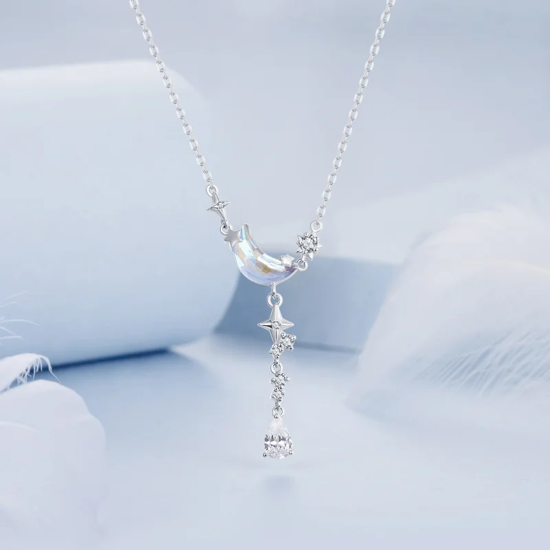 (obrázek pro) Galaxy náhrdelník PANDORA Styl Moonset - BSN380 - Zobrazit 3