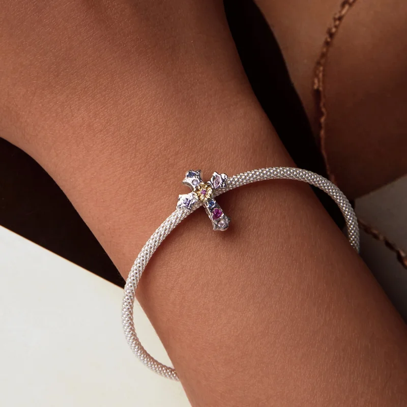 (obrázek pro) PANDORA Style Vintage Cross - BSC1005 - Zobrazit 6