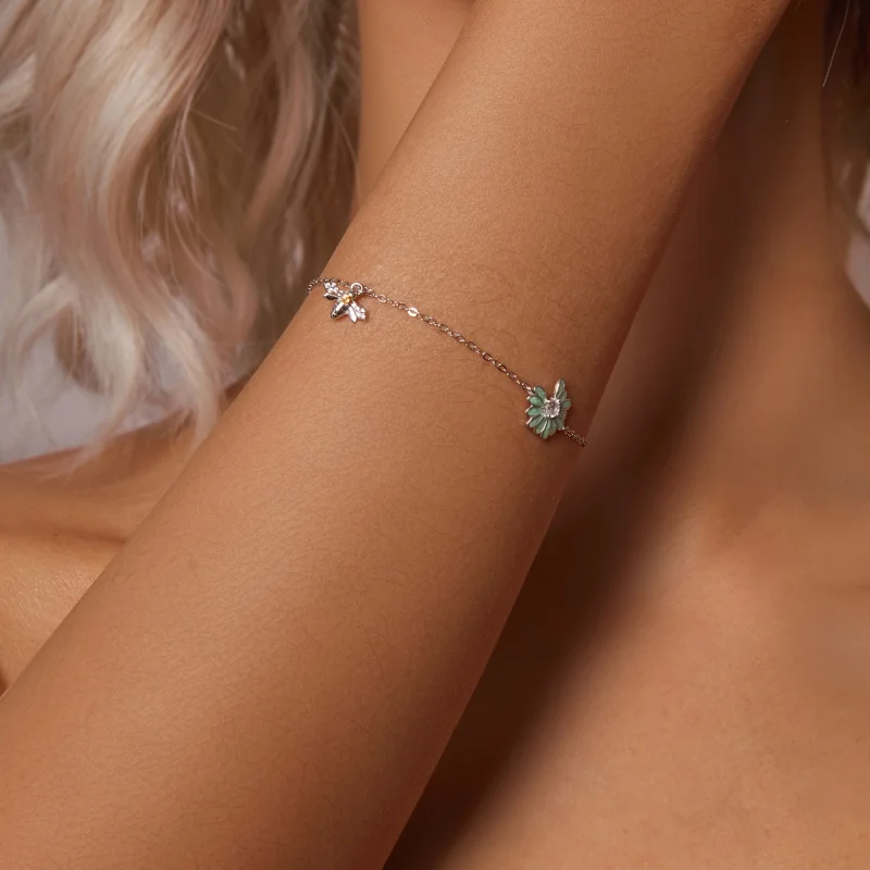 (obrázek pro) PANDORA Stylový náramek Daisy Bee - SCB270 - Zobrazit 6