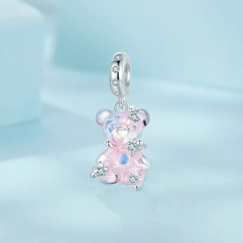 (obrázek pro) Přívěsek Fantasy Bear ve stylu PANDORA - SCC2754 - Zobrazit 2