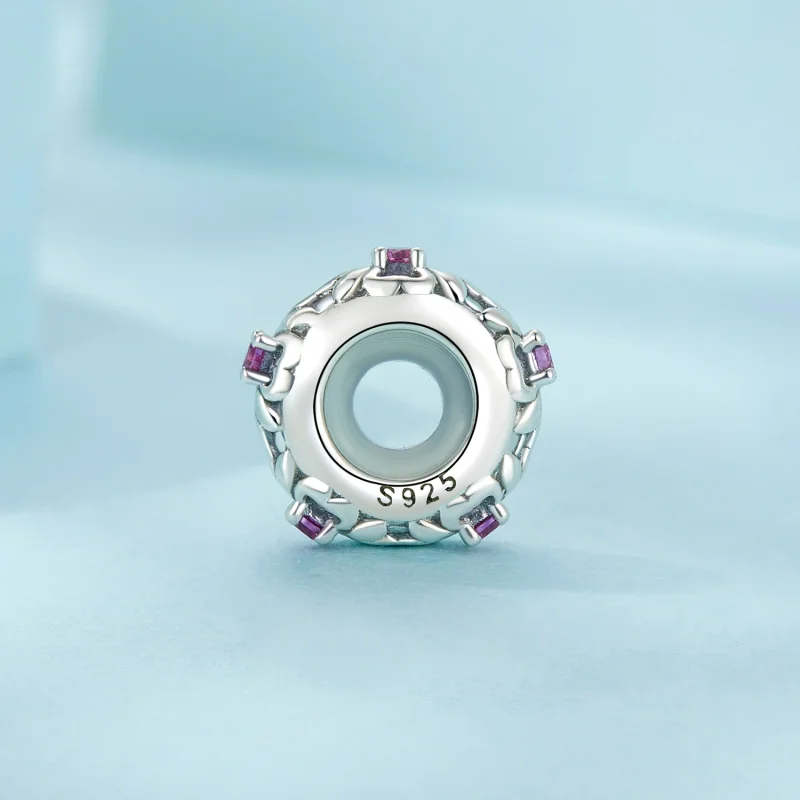(obrázek pro) Silikonové vymezovací korálky PANDORA Style Retro Iris - SCC2756 - Zobrazit 3