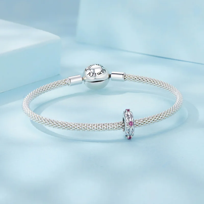 (obrázek pro) Silikonové vymezovací korálky PANDORA Style Retro Iris - SCC2756 - Zobrazit 5