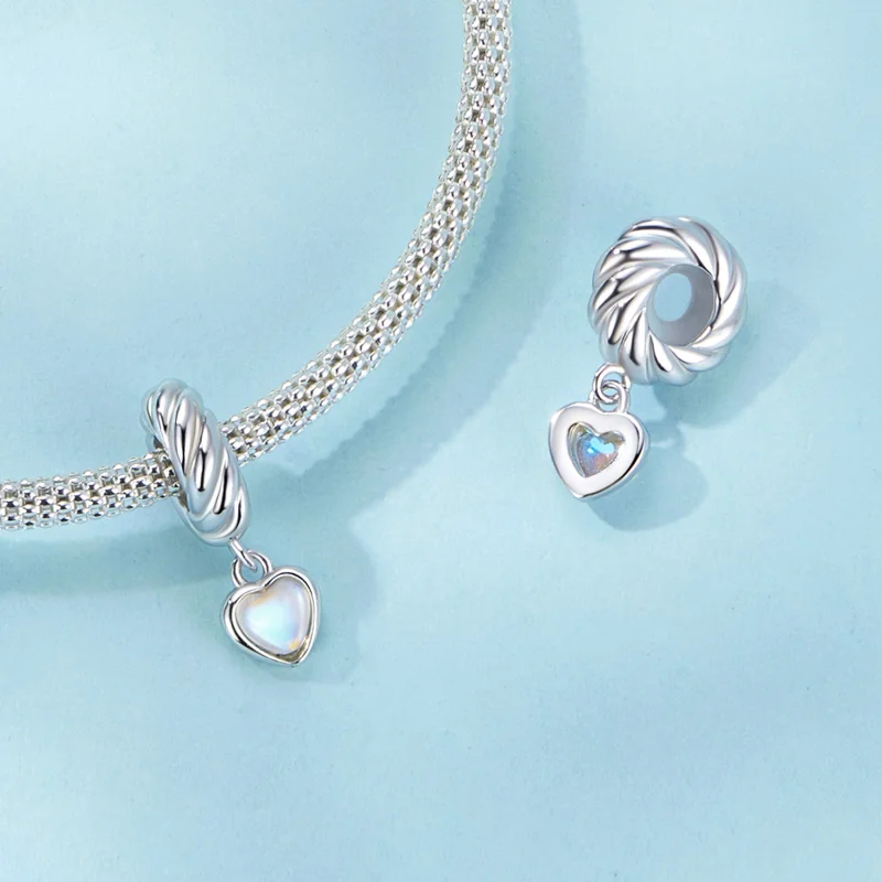 (obrázek pro) Silikonové vymezovací korálky PANDORA Style Smart Heart - SCC2755 - Zobrazit 5
