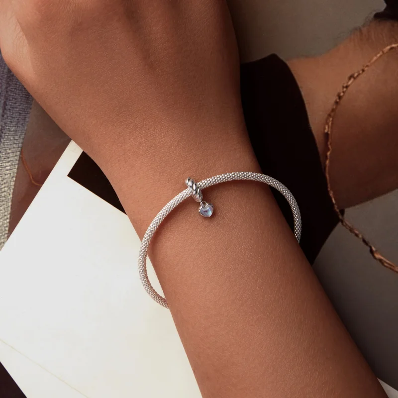 (obrázek pro) Silikonové vymezovací korálky PANDORA Style Smart Heart - SCC2755 - Zobrazit 6
