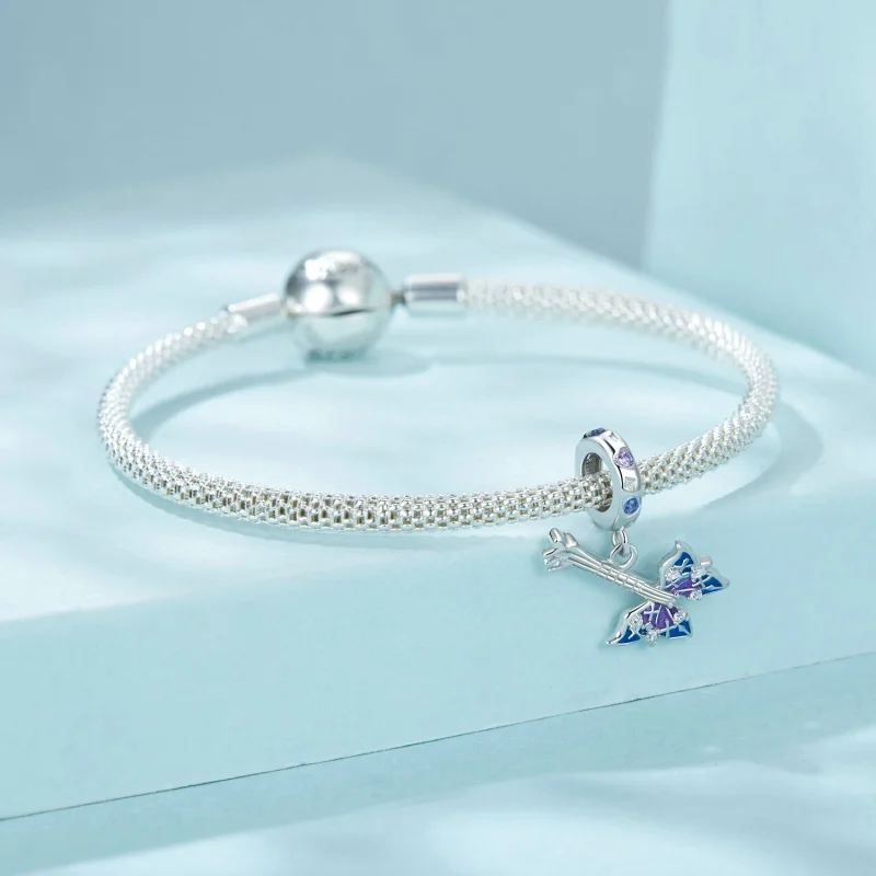 (obrázek pro) Basový přívěsek PANDORA Styl Butterfly - SCC2764 - Zobrazit 3
