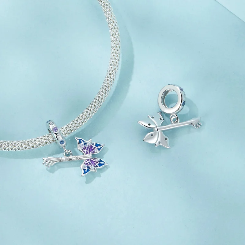 (obrázek pro) Basový přívěsek PANDORA Styl Butterfly - SCC2764 - Zobrazit 4