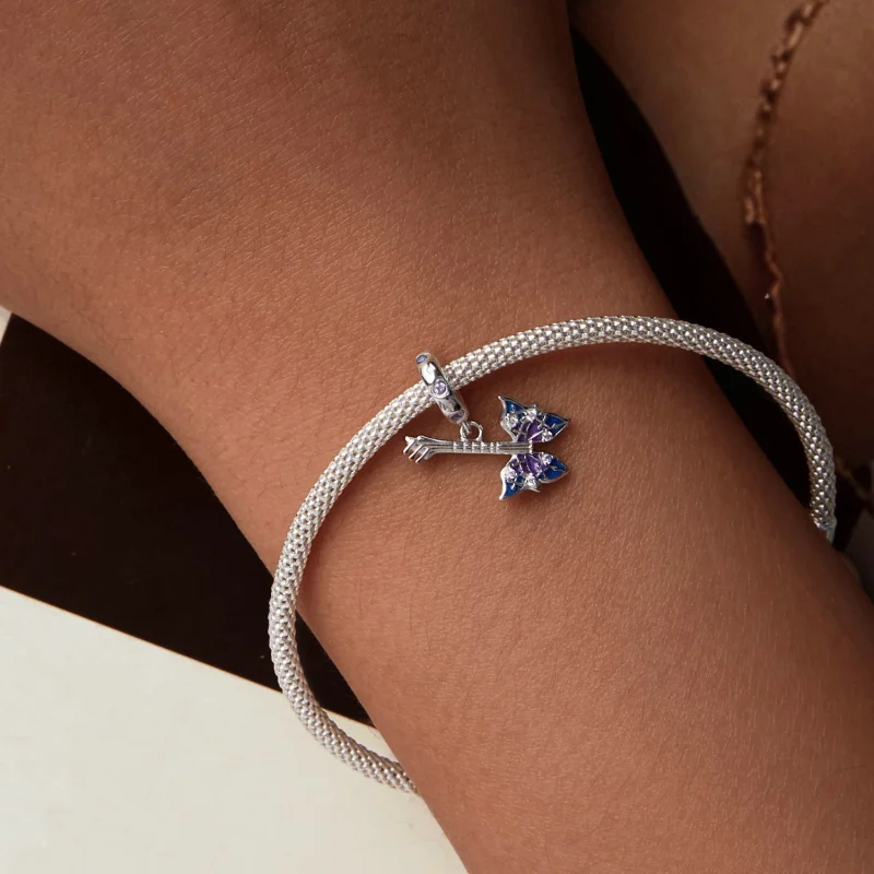 (obrázek pro) Basový přívěsek PANDORA Styl Butterfly - SCC2764 - Zobrazit 6