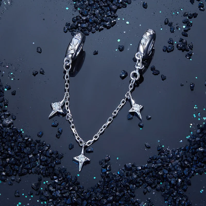 (obrázek pro) Bezpečnostní řetěz PANDORA Style Starburst - SCC2789 - Zobrazit 3
