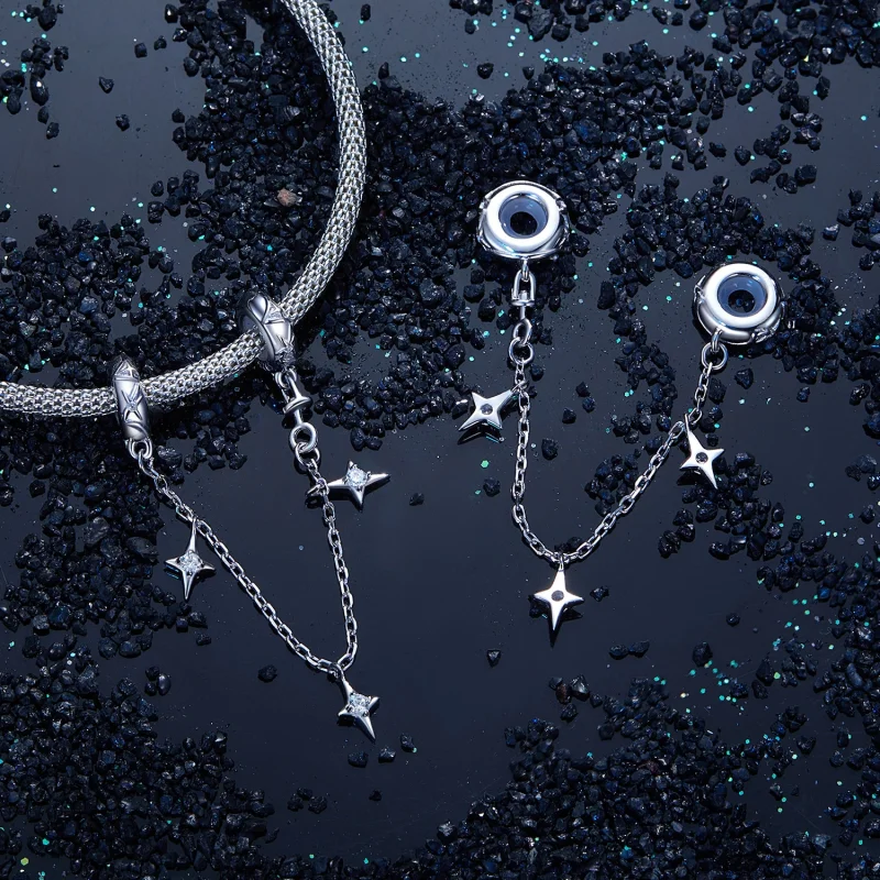 (obrázek pro) Bezpečnostní řetěz PANDORA Style Starburst - SCC2789 - Zobrazit 4