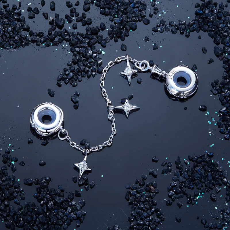 (obrázek pro) Bezpečnostní řetěz PANDORA Style Starburst - SCC2789 - Zobrazit 5