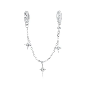 (obrázek pro) Bezpečnostní řetěz PANDORA Style Starburst - SCC2789