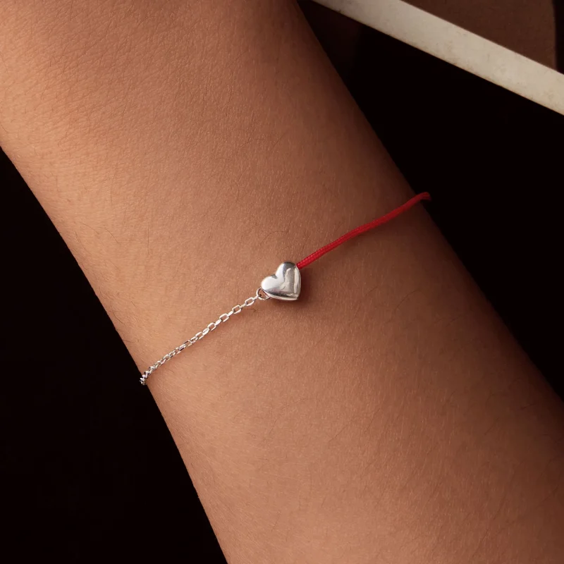 (obrázek pro) Červený provázkový náramek PANDORA Style Love - BSB180 - Zobrazit 8