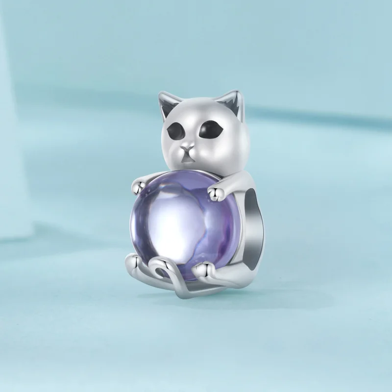 (obrázek pro) Kamenný přívěsek pro štěstí PANDORA Style Cat - SCC2796 - Zobrazit 2