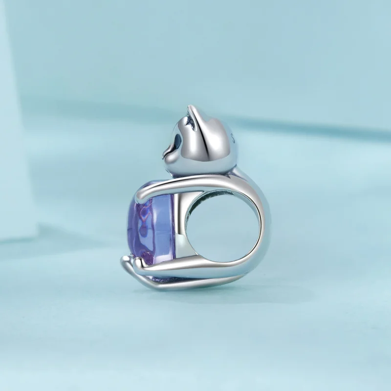 (obrázek pro) Kamenný přívěsek pro štěstí PANDORA Style Cat - SCC2796 - Zobrazit 3