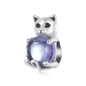 (obrázek pro) Kamenný přívěsek pro štěstí PANDORA Style Cat - SCC2796