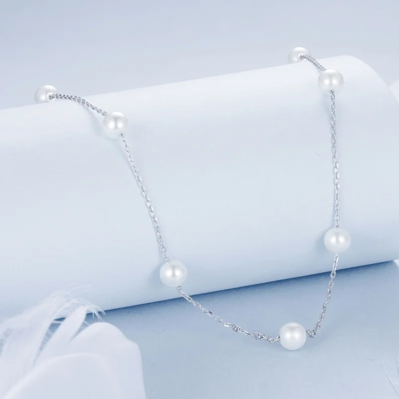 (obrázek pro) Náhrdelník Gypsophila ve stylu PANDORA - BSN389 - Zobrazit 2