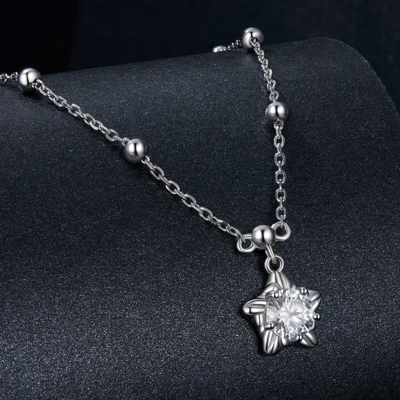 (obrázek pro) Náhrdelník PANDORA Style Starlight 0,5ct (s jedním certifikátem) - MSN036 - Zobrazit 2