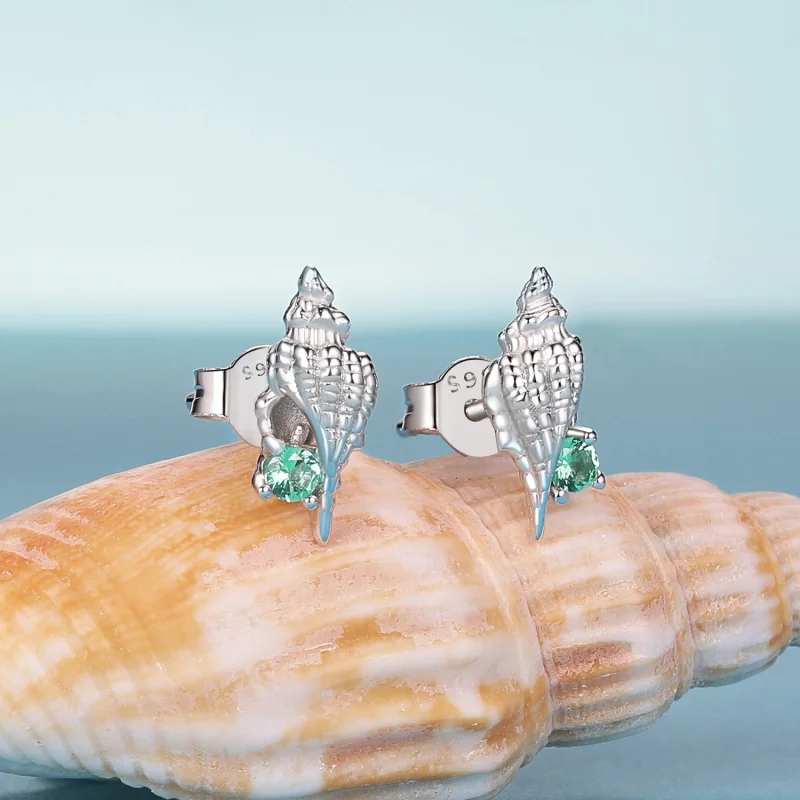 (obrázek pro) Náušnice PANDORA Style Conch - BSE1010 - Zobrazit 2