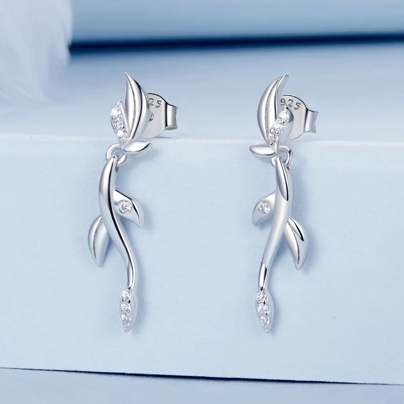 (obrázek pro) Náušnice PANDORA Style Leaf - BSE1025 - Zobrazit 2