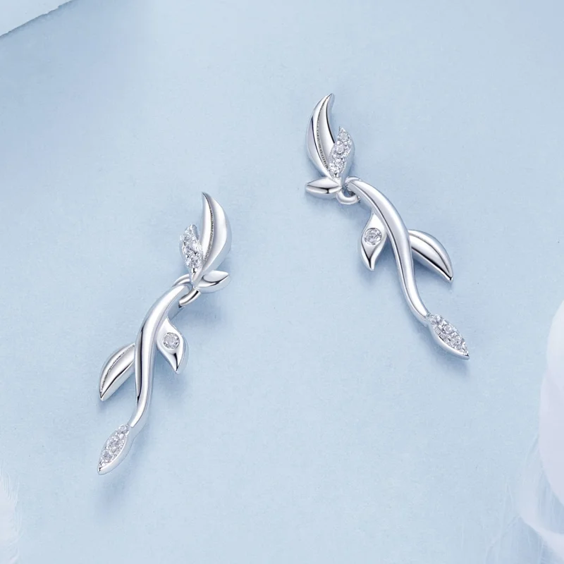 (obrázek pro) Náušnice PANDORA Style Leaf - BSE1025 - Zobrazit 4