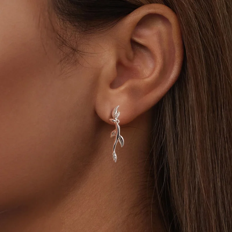 (obrázek pro) Náušnice PANDORA Style Leaf - BSE1025 - Zobrazit 6