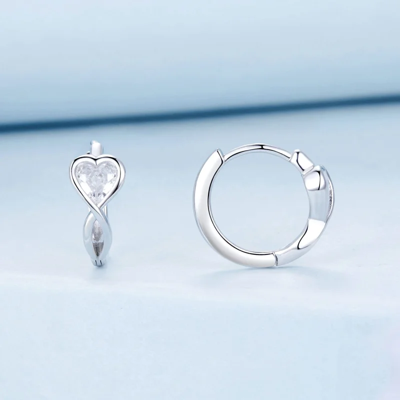 (obrázek pro) Náušnice PANDORA Style Love Infinity - BSE1004 - Zobrazit 2