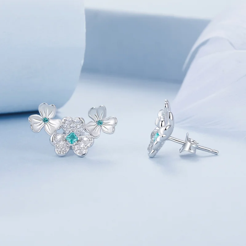 (obrázek pro) Náušnice PANDORA Style Shamrock - BSE1026 - Zobrazit 4