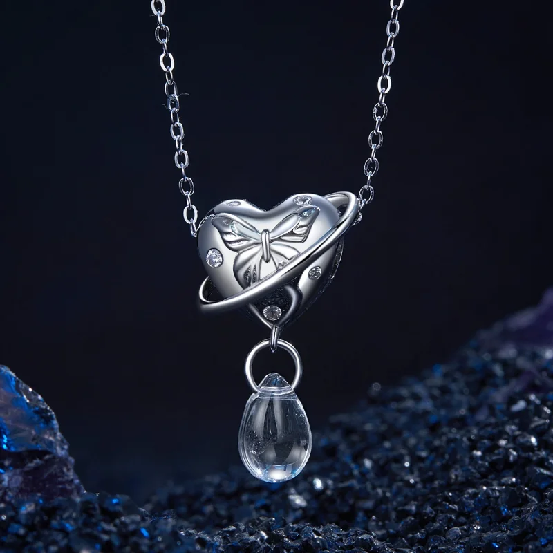 (obrázek pro) PANDORA Styl Butterfly Planet kouzlo - SCC2787 - Zobrazit 3