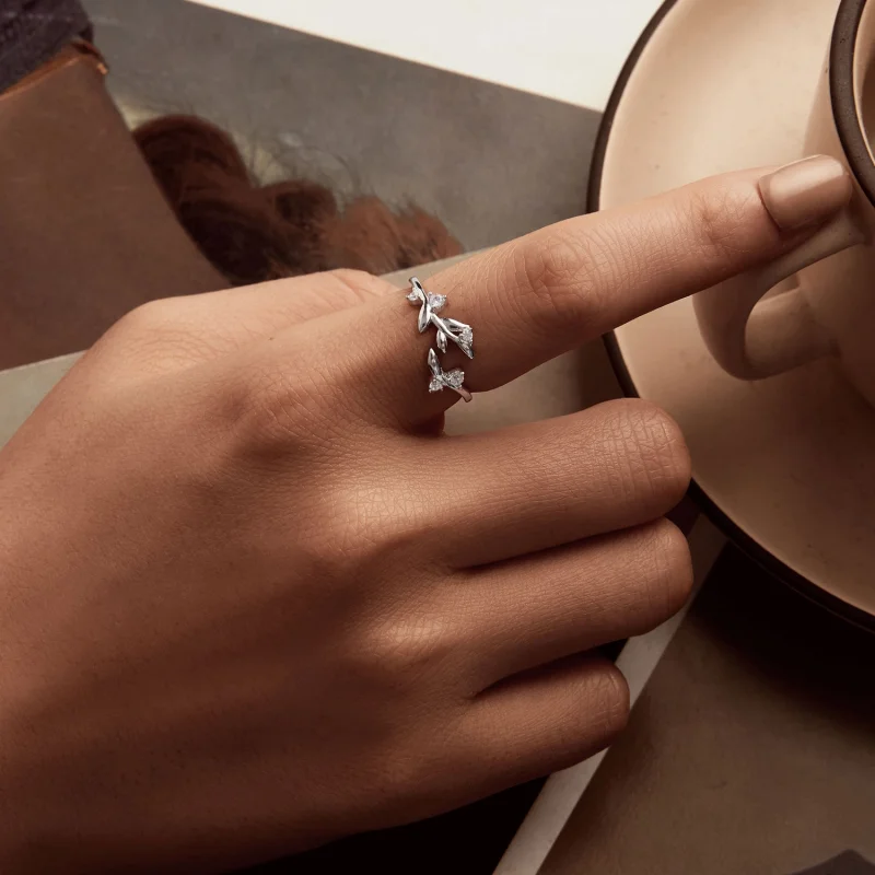 (obrázek pro) PANDORA Styl Leaf Ring - BSR562-E - Zobrazit 5