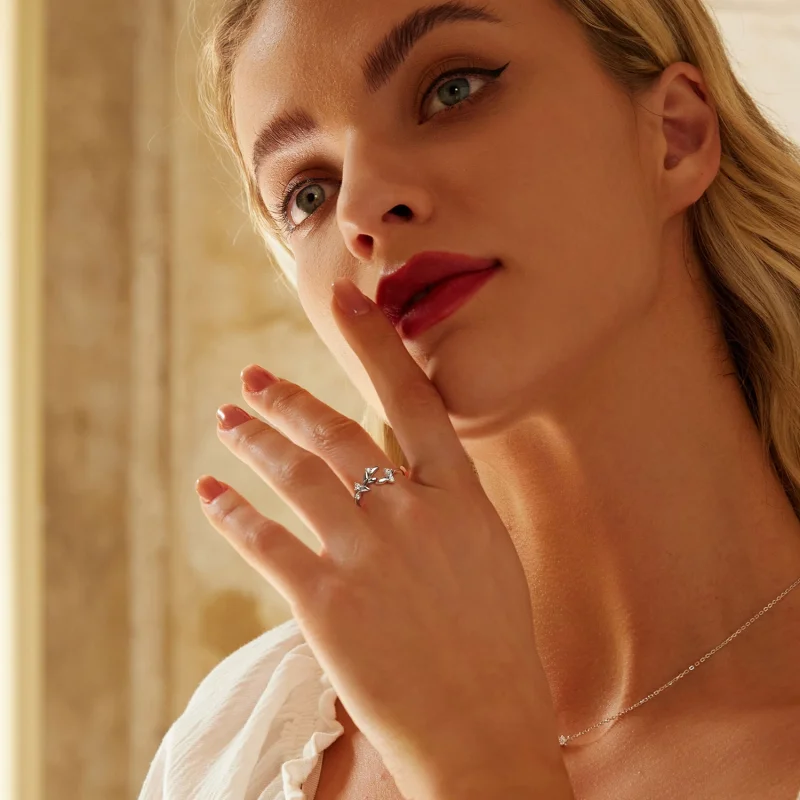(obrázek pro) PANDORA Styl Leaf Ring - BSR562-E - Zobrazit 7