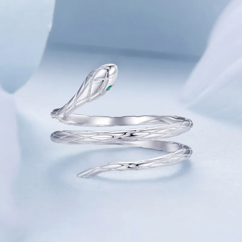 (obrázek pro) PANDORA Styl Snake Open Ring - BSR555-E - Zobrazit 3