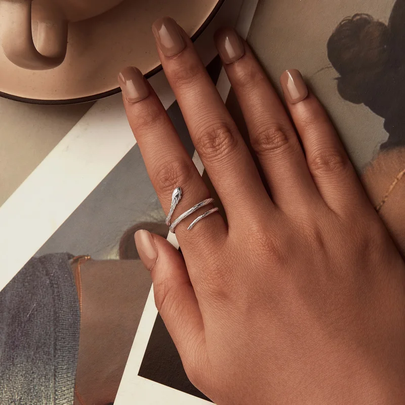 (obrázek pro) PANDORA Styl Snake Open Ring - BSR555-E - Zobrazit 4