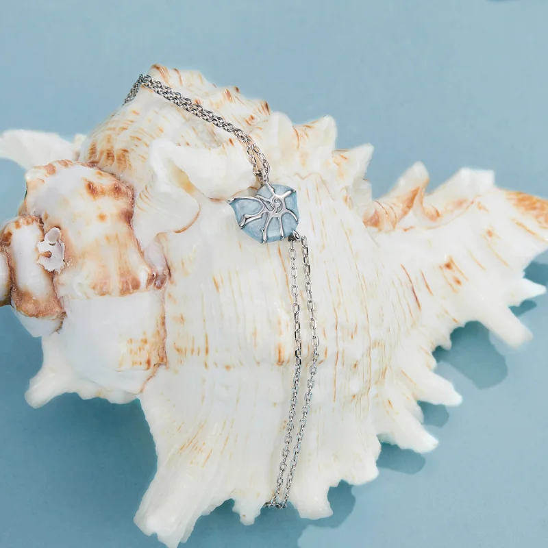 (obrázek pro) PANDORA Style Blue Conch Náramek - BSB176 - Zobrazit 2