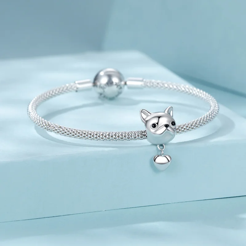 (obrázek pro) PANDORA Style Love French Bulldog Dangle - SCC2767 - Zobrazit 4