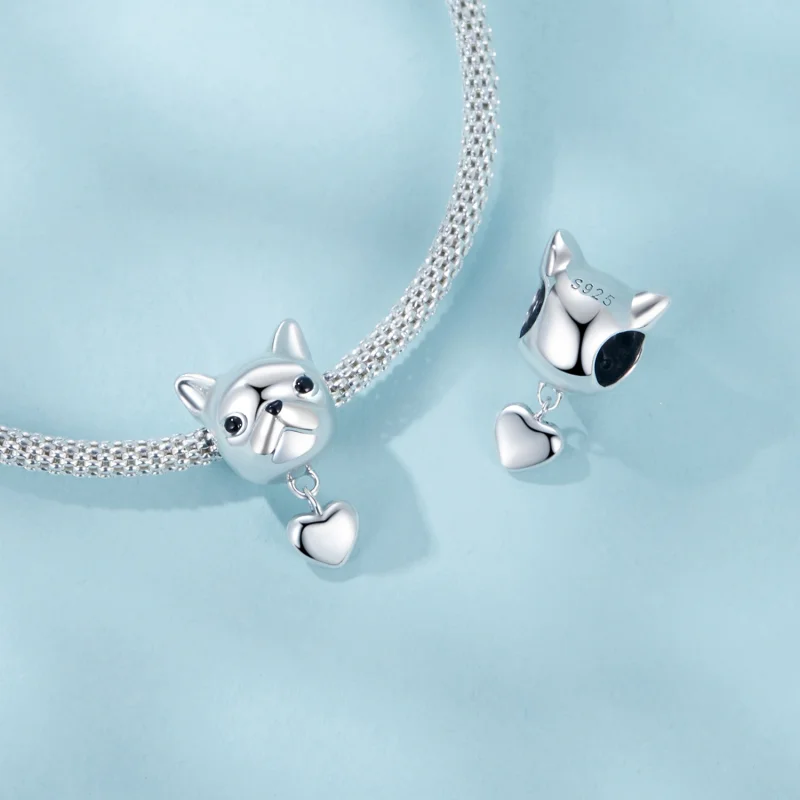 (obrázek pro) PANDORA Style Love French Bulldog Dangle - SCC2767 - Zobrazit 5