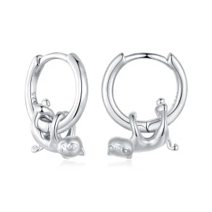 (obrázek pro) PANDORA Style Roztomilé klipy do uší pro kočky - SCE1756