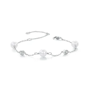 (obrázek pro) PANDORA Style Sea Rhythm 0,1ct náramek (s jedním certifikátem) - MSB017