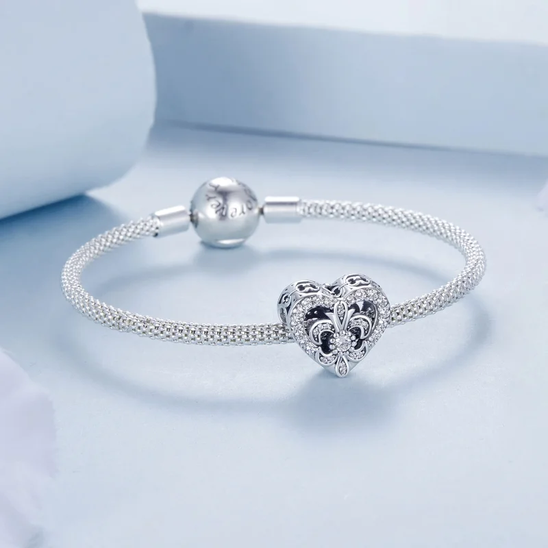(obrázek pro) PANDORA Style Vintage Iris kouzlo - BSC1022 - Zobrazit 5