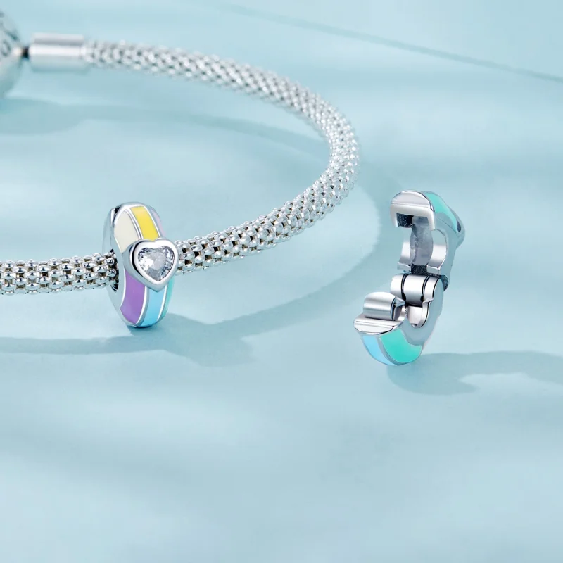 (obrázek pro) Polohovací přezka PANDORA Style Rainbow - SCC2782 - Zobrazit 4