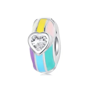 (obrázek pro) Polohovací přezka PANDORA Style Rainbow - SCC2782