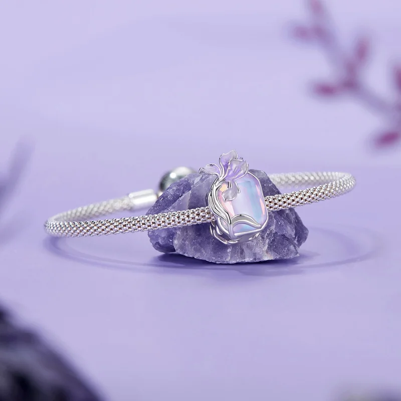 (obrázek pro) Přívěsek PANDORA Style Crystal Iris - BSC1032 - Zobrazit 5