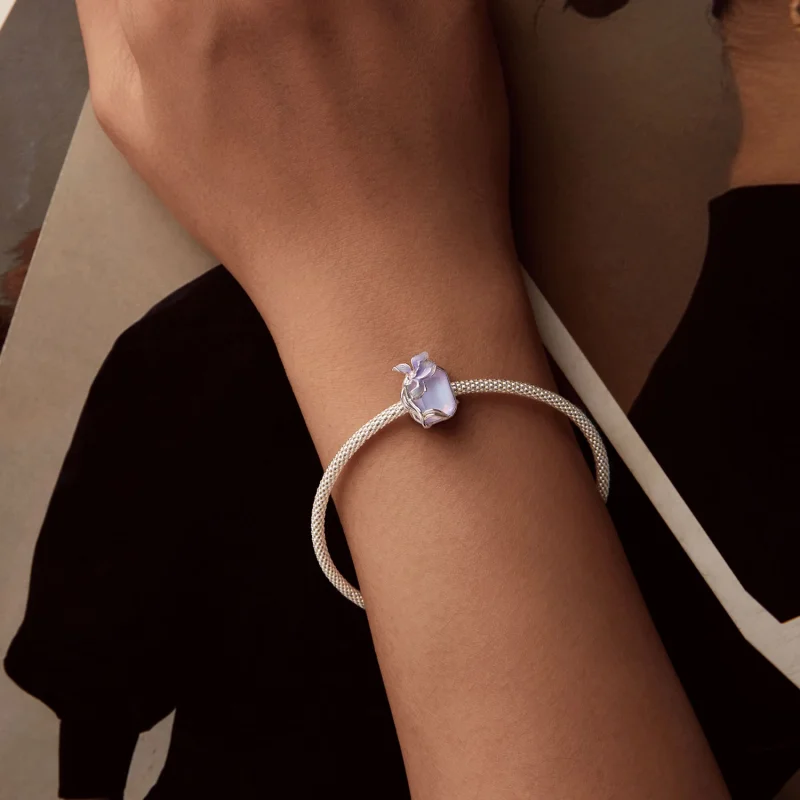 (obrázek pro) Přívěsek PANDORA Style Crystal Iris - BSC1032 - Zobrazit 6