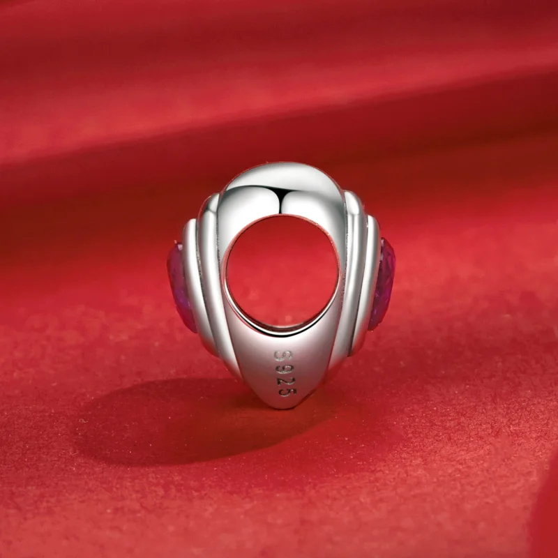 (obrázek pro) Přívěsek PANDORA Style Love Heart Classic Halo - SCC2776 - Zobrazit 3