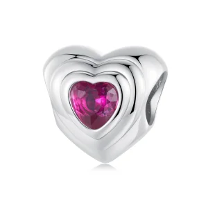 (obrázek pro) Přívěsek PANDORA Style Love Heart Classic Halo - SCC2776
