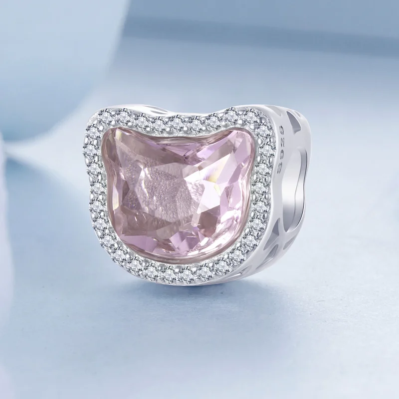 (obrázek pro) Přívěsek PANDORA Style Pink Cat - BSC1020 - Zobrazit 2