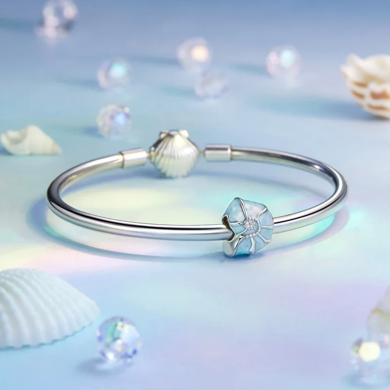 (obrázek pro) Přívěsek ulita PANDORA Style Blue - BSC1018 - Zobrazit 5