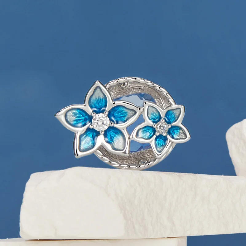 (obrázek pro) Styl PANDORA Malý květ delphinium - BSC1029 - Zobrazit 8