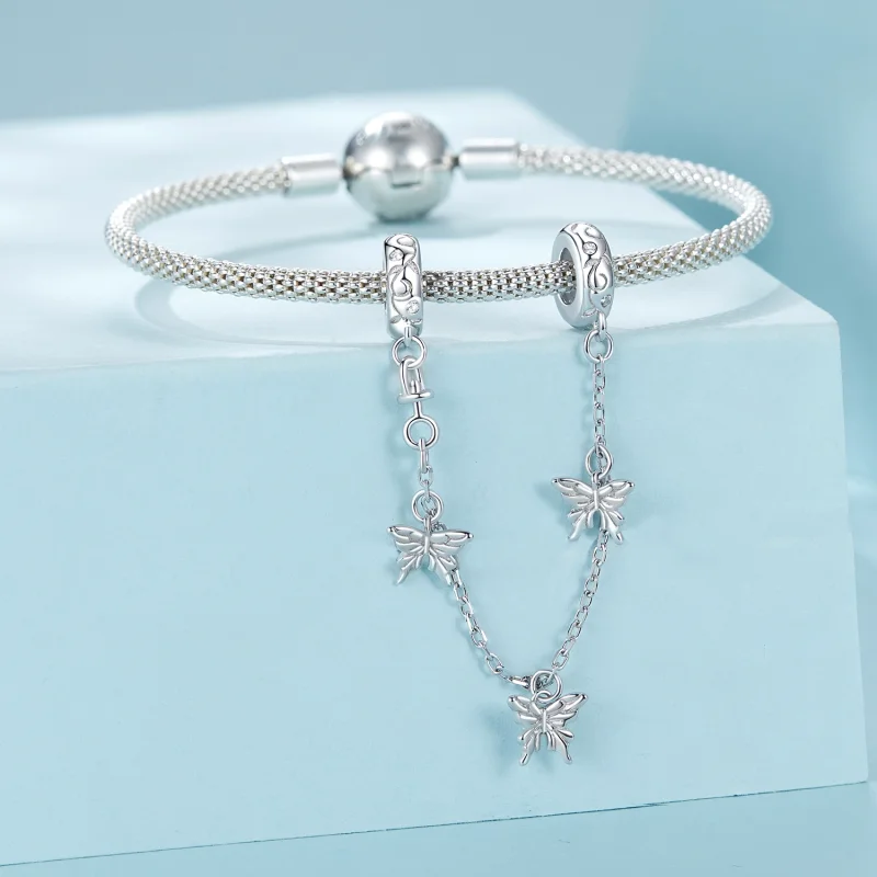 (obrázek pro) Bezpečnostní řetěz PANDORA Style Butterfly - SCC2829 - Zobrazit 3
